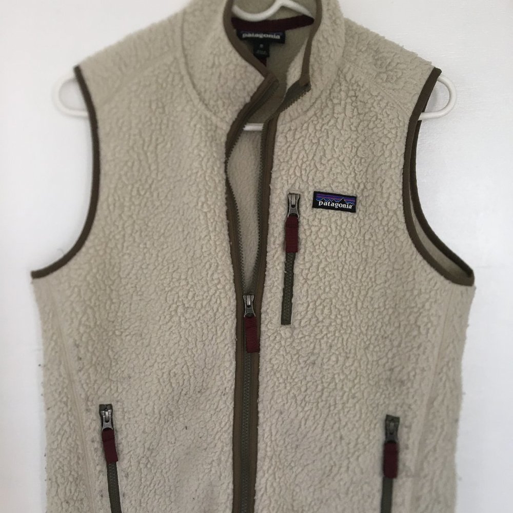 Patagonia fleece vest - womens - size M